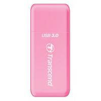 Зчитувач флеш-карт Transcend USB 3.0\/3.1 Gen 1 Pink (TS-RDF5R)