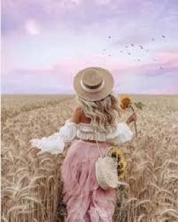 Алмазна мозаїка "Романтика на заході в полі", 40*50см, на рамці, ТМ Dreamtoys, фото 1