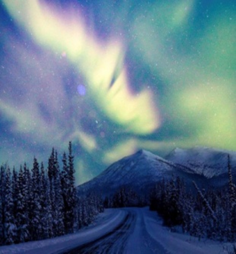 Алмазна мозаїка "Північне сяйво", на підрамнику 30*40см, кор. 41*31*2,5см, ТМ Dreamtoys, фото 1