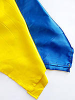 Флаг Украины большой 140 х 90 см атласний
