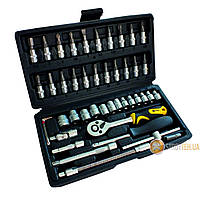 Набір ручних інструментів 46 од. Сталь 70014
