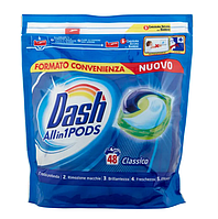 Капсулы для стирки Dash All in 1 Pods Classico, 48 штук 01443-4