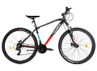 Велосипед гірський Crosser JAZZZ Hydraulic 29" рама 21" LTWOO+SHIMANO Зелений, фото 3