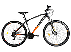 Велосипед гірський Crosser JAZZZ Hydraulic 29" рама 21" LTWOO+SHIMANO Зелений, фото 4