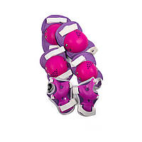 Защита для роликов MS 0032-2 Набор детской защитной экипировки, Комплект защиты для катания, Фиолетовый