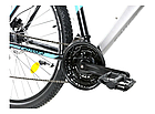 Велосипед гірський Crosser JAZZZ Hydraulic 29" рама 21" LTWOO+SHIMANO Зелений, фото 7