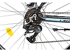 Велосипед гірський Crosser JAZZZ Hydraulic 29" рама 21" LTWOO+SHIMANO Зелений, фото 8