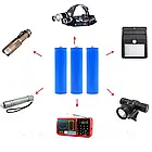 Комплект 4шт Акумуляторна батарея 7800 мАг 3,7 V 18650 / Акумуляторна акумуляторна батарея, що перезаряджається, фото 3