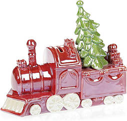 Копилка Паровоз ceramic 20х17 см червоний перламутр Bona DP43137, 6674676 — 610