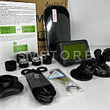 TPMS Система контролю тиску в шинах з екраном, що працює від сонця+температура (зовнішні 4 шт) MY66T-EX-UA, фото 4