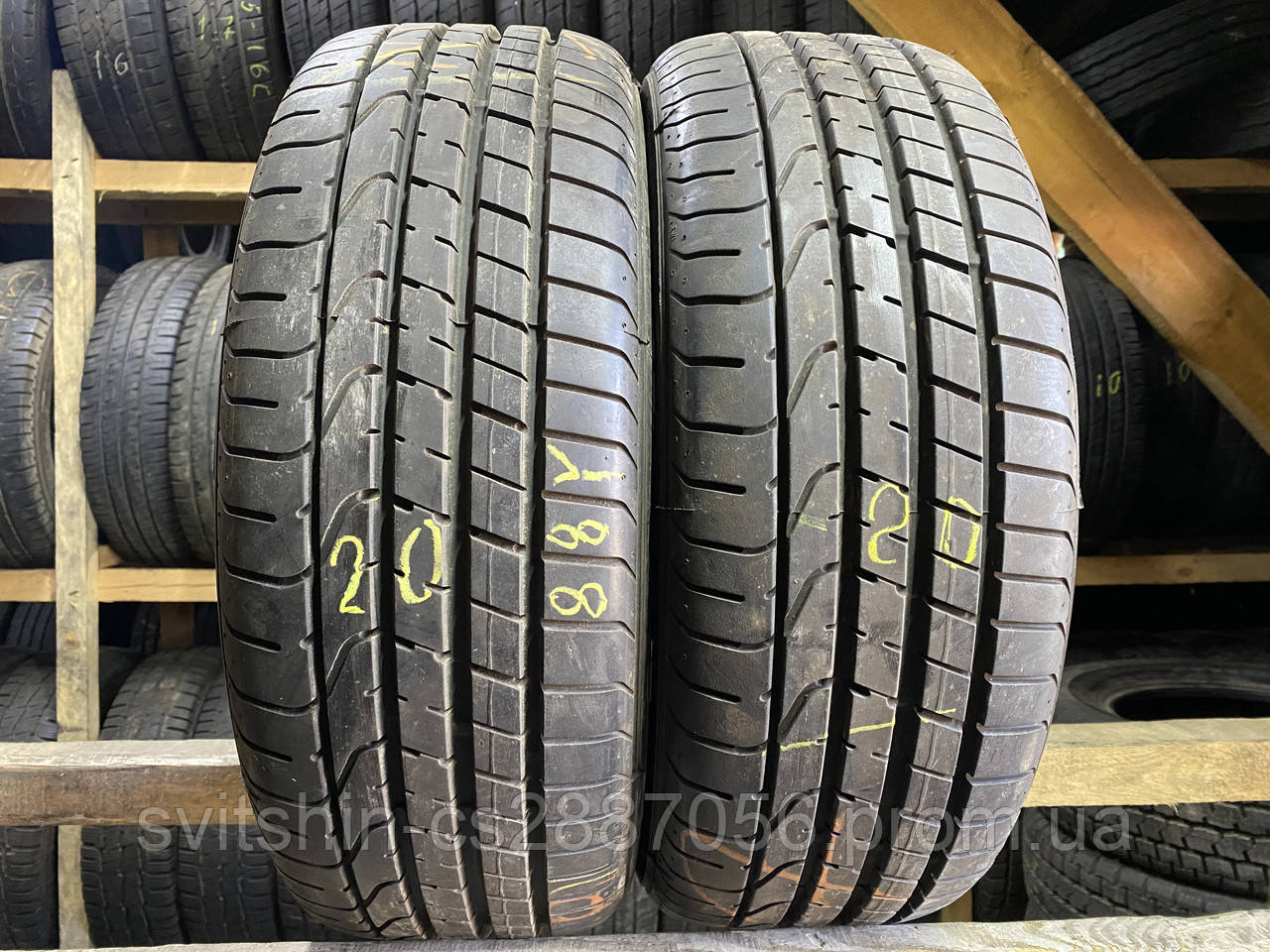 Літні шини 205/45R17 Pirelli PZero 20рік, фото 1