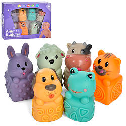 Яскрава гра для купання 1029 бризкалка тварини