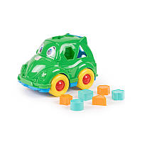 Машинка Детская Orion Сортер Жук Зеленая