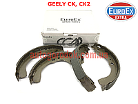 Колодки тормозные задние (с ABS) Geely CK (Джили СК, СК2) EuroEX 1403060180