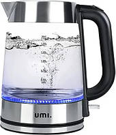 Електричний скляний чайник Umi 3000 Вт, 1,7 літра