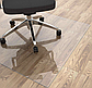 Захисний килимок під офісне крісло Palsun 0,8 мм 1000*1250 мм Прозорий (прямі краї), фото 4