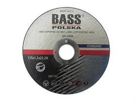 Круг відрізний по металу Bass Polska 125х1,2х22,2 мм 2459