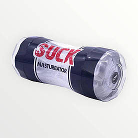 Двосторонній мастурбатор Men Powerup SUCK, вагіна та потік Intimochka