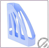 Лоток для бумаг вертикальный канцелярский Pastelini. Цвет: голубой (4045-22-a)