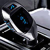 FM модулятор X5 з Bluetooth для автомагнітоли / Автомобільний FM трансмітер з гучним зв'язком, MP3, AUX, USB, фото 10