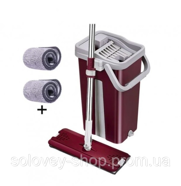 Купить Профессиональная швабра лентяйка с отжимом, Комплект для уборки ...