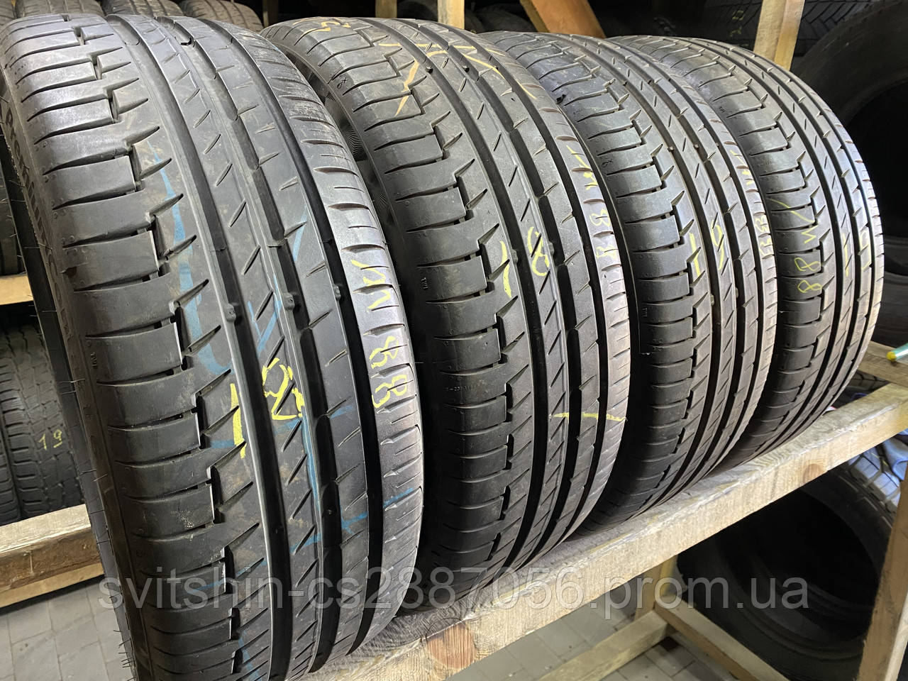 Літні шини 205/45R17 Continental Premium Contact6 18/19рік