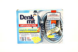 Таблетки від накипу Denkmit Anti-Kalk 60 шт (Німеччина)