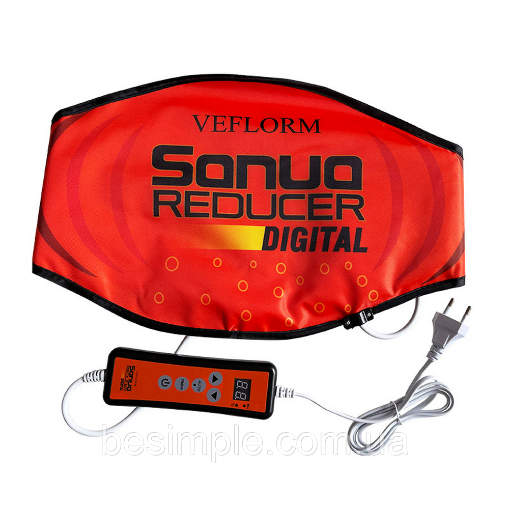 Жирозжигаючий пояс SAUNA REDUCER DL16 / Пояс для схуднення / Пояс для