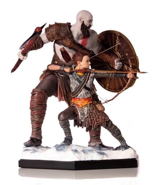 Фігурка God of War Kratos and Atreus Бог Війни Кратос і Атрей 20 см, фото 1