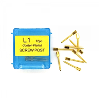 Латунные (позолоченные) внутриканальные штифты, VortexDent