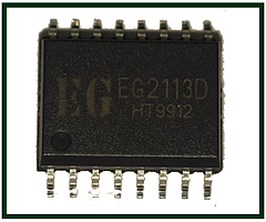 Микросхема EG2113D, EG 2113 D, HT9913, широка, SOP-16