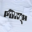 Світшот чоловічий білий PUMA з лого No2 WHT L (Р) 20-414-001 M S, фото 3