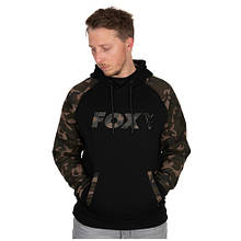 Худі Fox Black/Camo Raglan Hoody XL