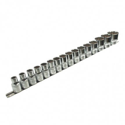 Набір головок 1/2" 10-32мм 12гр. 16од. T416M JTC, фото 1