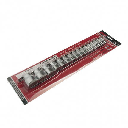 Набір головок 1/2" 10-32мм 12гр. 16од. T416M JTC, фото 2