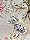 Серветка-підкладка гобеленова під кружку10 см., фото 4