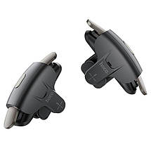 Тригери Hoco GM6 ігровий тримач з курками, 50mAh, 24 години роботи, 4-7 дюймів темно-сірі, фото 3