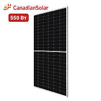 Солнечная панель батарея монокристаллическая Canadian Solar CS6W 550W Hiku 6 mono perc, 550 Вт