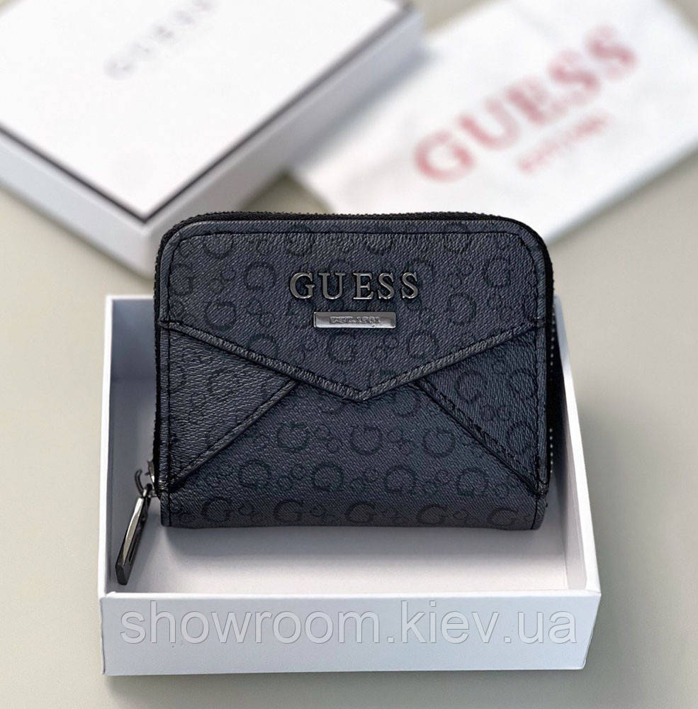 Жіночий маленький гаманець Guess (7595-1) grey