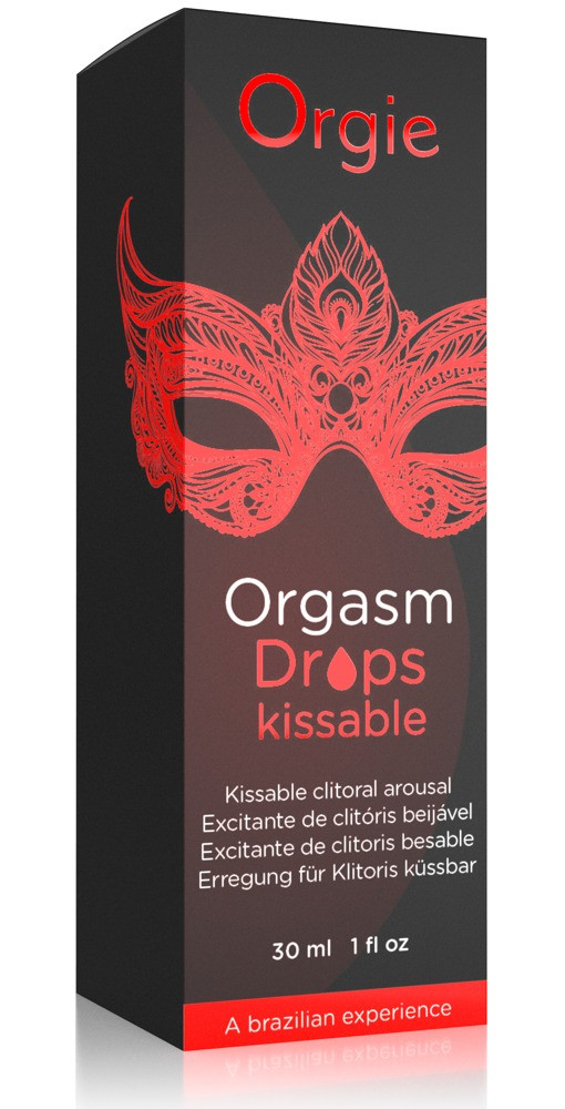 Краплі ORGASM DROPS KISSABLE | Limon