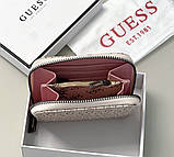 Жіночий маленький гаманець Guess (7595-1) light beige, фото 3