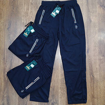 Чоловічі спортивні штани,3 кишені "HETAI" Art: 100 Сині Опт (Упаковками по 5 шт.)