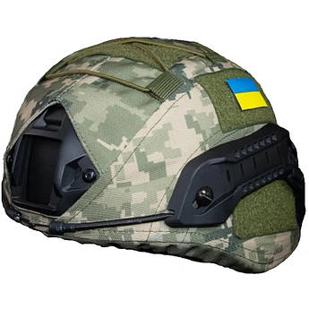 Кавер чохол на вухастий шолом Kirasa піксель, розмір L ( (KI600)