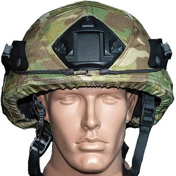 Кавер чохол на вухастий шолом Kirasa мультикам, розмір S-M (KI601)