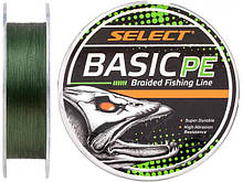 Шнур Select Basic PE 100m (темн-зел.) 0.10mm 10LB/4.8kg