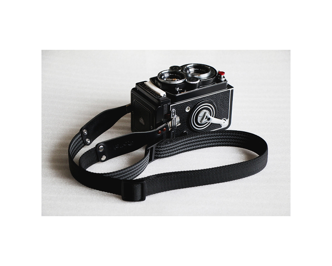 Ремінь для фотоапарата Rolleiflex нашийний нейлоновий, ремінець на шию для фотокамери шкіряний + текстиль, фото 1