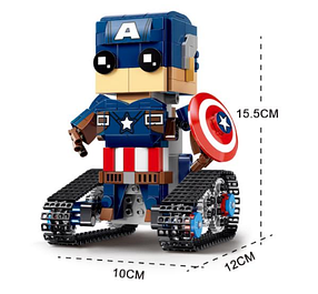 Конструктор Капітан Америка на ДУ MOULD KING ALLe400