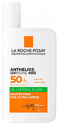 La Roche-Posay Anthelios UVmune 400 Fluide Oil Control SPF50 Сонцезахисний Ультралегкий Матувальний Флюїд