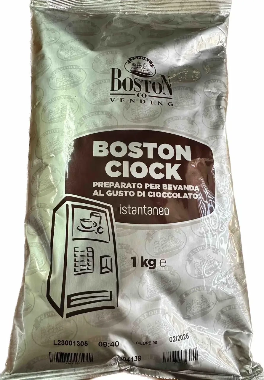 Гарячий шоколад Boston Ciock Vending 1 кг Італія Бостон преміум шоколад для вендинга
