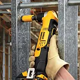 Дрель-шуруповерт угловая аккумуляторная DeWALT DCD740N, фото 8
